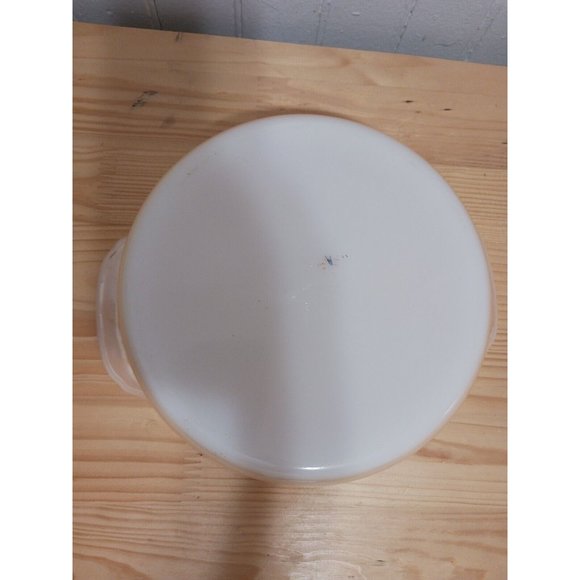 Vintage Anchor Hocking Fire King Peach Luster 450 Round 8" Cake Baking Dish USA - Picture 3 of 10